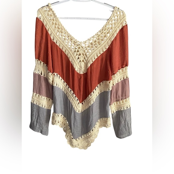 Crochet swimsuit coverup S - Picture 2 of 9